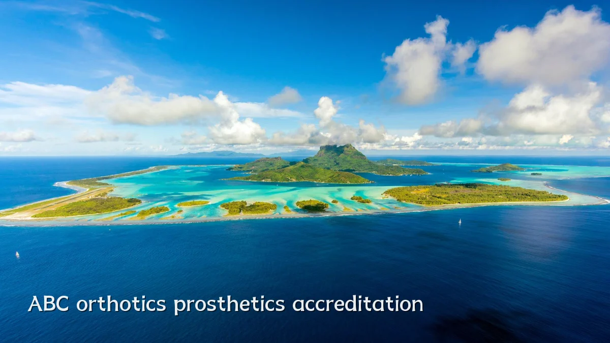 ABC orthotics prosthetics accreditation