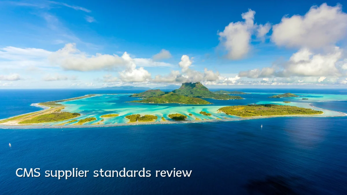 CMS supplier standards review