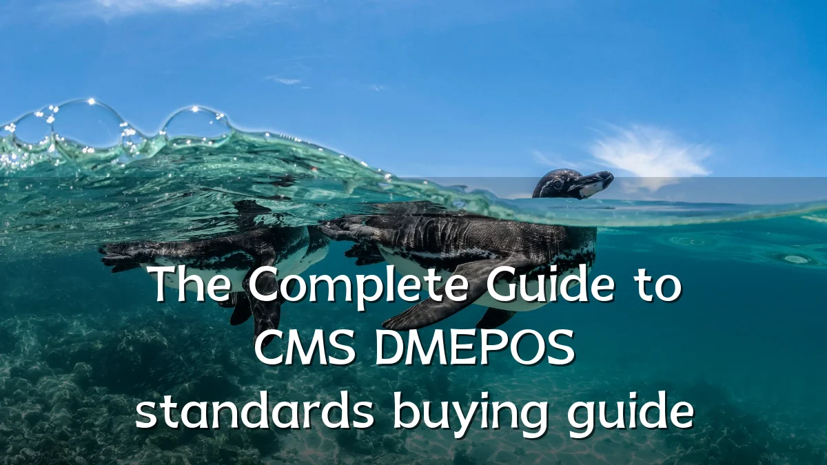 The Complete Guide to CMS DMEPOS standards buying guide