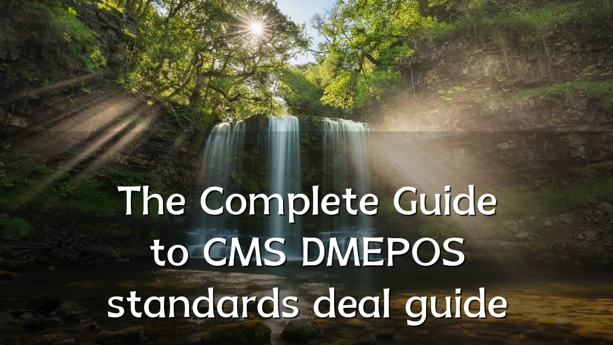 The Complete Guide to CMS DMEPOS standards deal guide