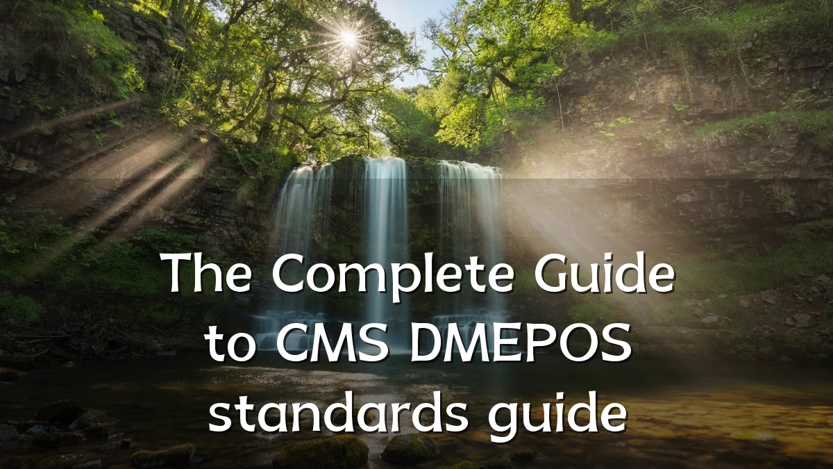 The Complete Guide to CMS DMEPOS standards guide