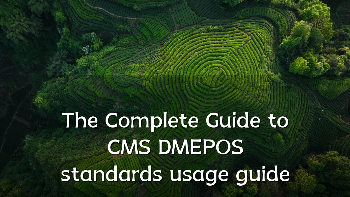 The Complete Guide to CMS DMEPOS standards usage guide