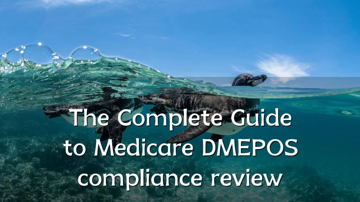 The Complete Guide to Medicare DMEPOS compliance review