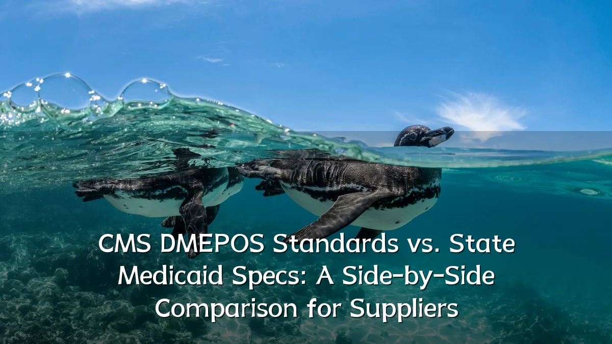 CMS DMEPOS Standards vs. State Medicaid Specs: A Side-by-Side Comparison for Suppliers